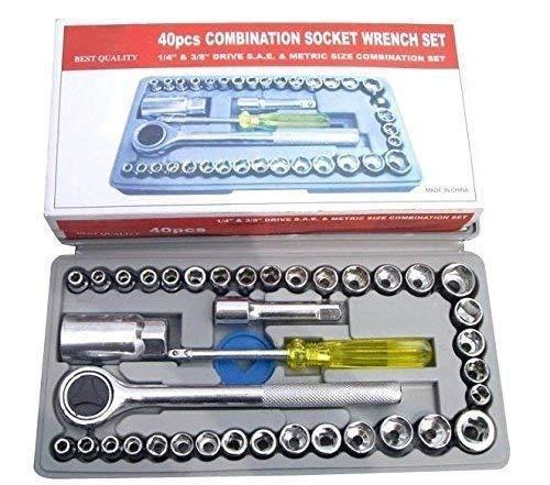 Screwdriver - Multipurpose 40 in 1 Screwdriver Socket Set and Bit Tool Kit Set